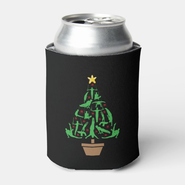 Rafraîchisseur Pour Canette Gymnastique masculine Arbre de Noël (Can devant)
