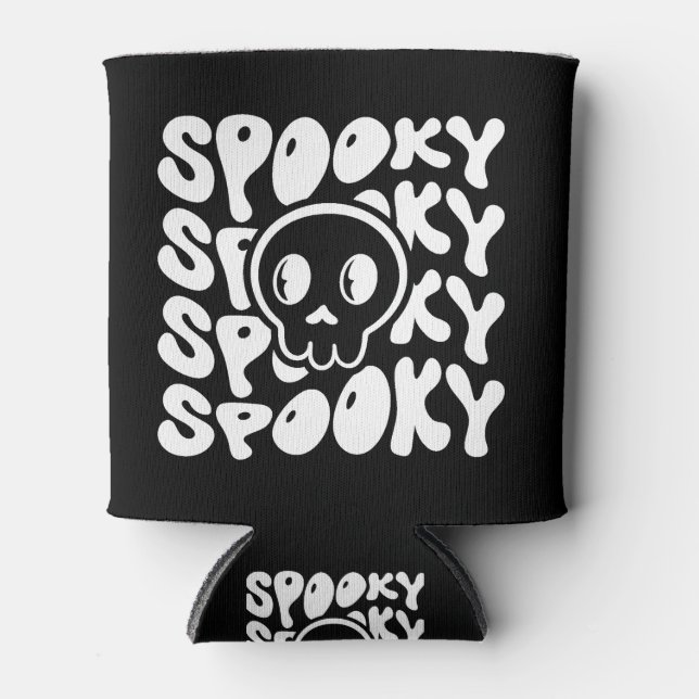 Rafraîchisseur Pour Canette Halloween (Devant)