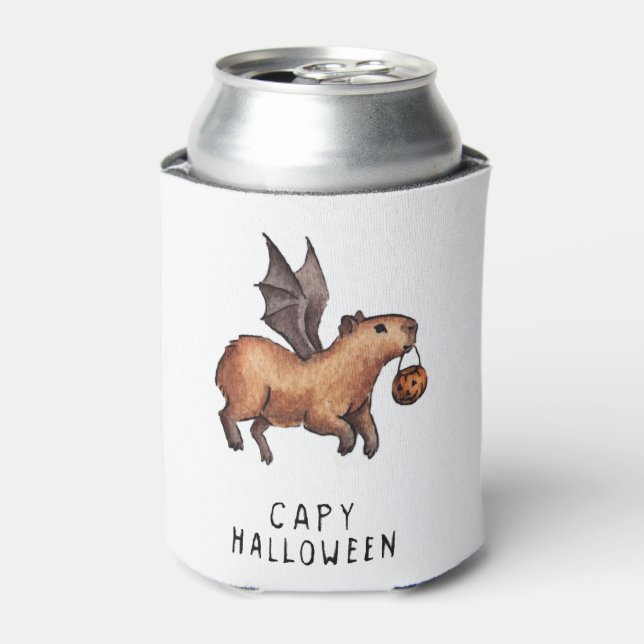 Rafraîchisseur Pour Canette Halloween Capybara (Can devant)