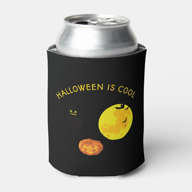 Rafraîchisseur Pour Canette Halloween est cool (Can devant)