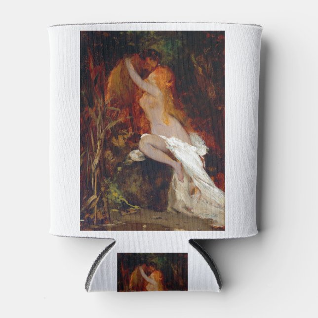 Rafraîchisseur Pour Canette Hans Makart Faun et Nymph (Devant)