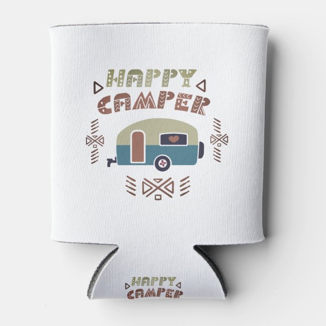 Rafraîchisseur Pour Canette Happy Camper (Devant)