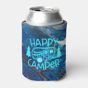 Rafraîchisseur Pour Canette Happy Camper RV Travel Wanderlust Camping