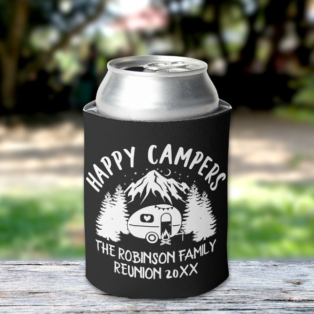 Rafraîchisseur Pour Canette Happy Campers Family Reunion (Créateur téléchargé)