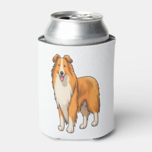 Rafraîchisseur Pour Canette Happy Cartoon Rough Collie