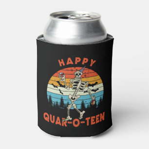 Rafraîchisseur Pour Canette Happy QUAR-O - ADO Funny Skeletor Wine Halloween