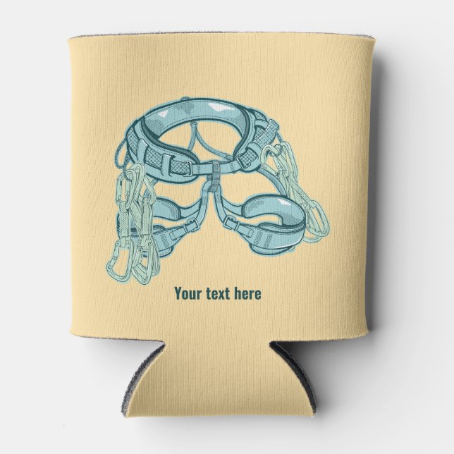 Rafraîchisseur Pour Canette Harnais d'escalade de roche avec tirages rapides (Devant)