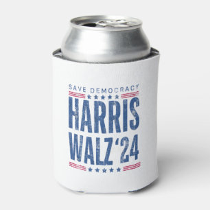 Rafraîchisseur Pour Canette Harris Walz 2024 Sauver la démocratie