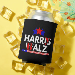 Rafraîchisseur Pour Canette Harris Walz 24 Harry Balz 2024 Meme Democratics