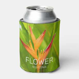 Rafraîchisseur Pour Canette Heliconia Fleurs Plante Botanique Jardin Design