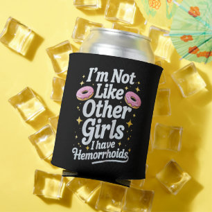 Rafraîchisseur Pour Canette Hémorroïdes gênantes Humour adulte inapproprié