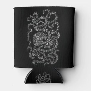 Rafraîchisseur Pour Canette Henry le poulpe heureux (noir)