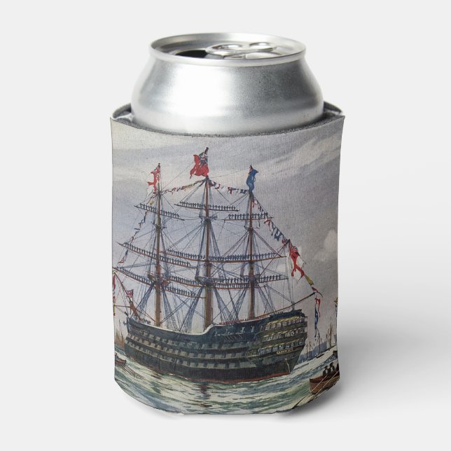 Rafraîchisseur Pour Canette HMS Queen Battleship 1839 (Can devant)