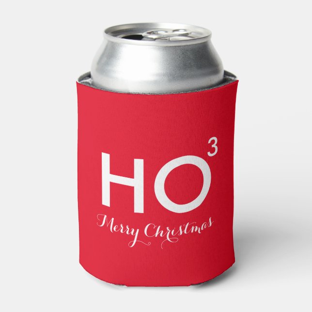 Rafraîchisseur Pour Canette Ho Cubed Funny Christmas (Can devant)