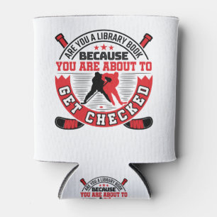 Rafraîchisseur Pour Canette Hockey Défense sur le point d'être vérifié Drôle D