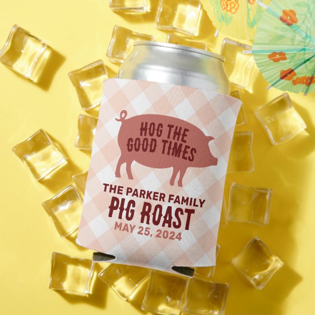 Rafraîchisseur Pour Canette Hog the Good Times Pig Roast (Été in situ)