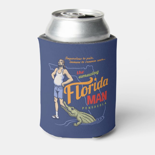 Rafraîchisseur Pour Canette Homme de Floride (Can Dos)