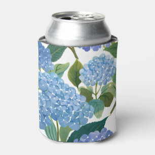Rafraîchisseur Pour Canette Hortensias Bleus   Beau Jardin Floral