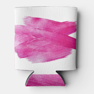 Rafraîchisseur Pour Canette Huile rose chatoyante : Aquarelle Abstraite