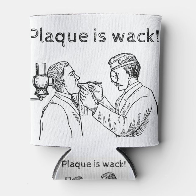 Rafraîchisseur Pour Canette Humour dentaire (Devant)