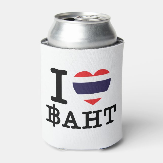 Rafraîchisseur Pour Canette I Heart (Amour) Baht (Can devant)