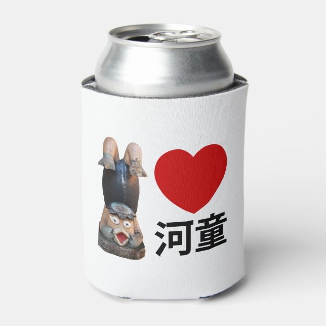Rafraîchisseur Pour Canette I Heart [Love] Kappa 河 童 (Can devant)