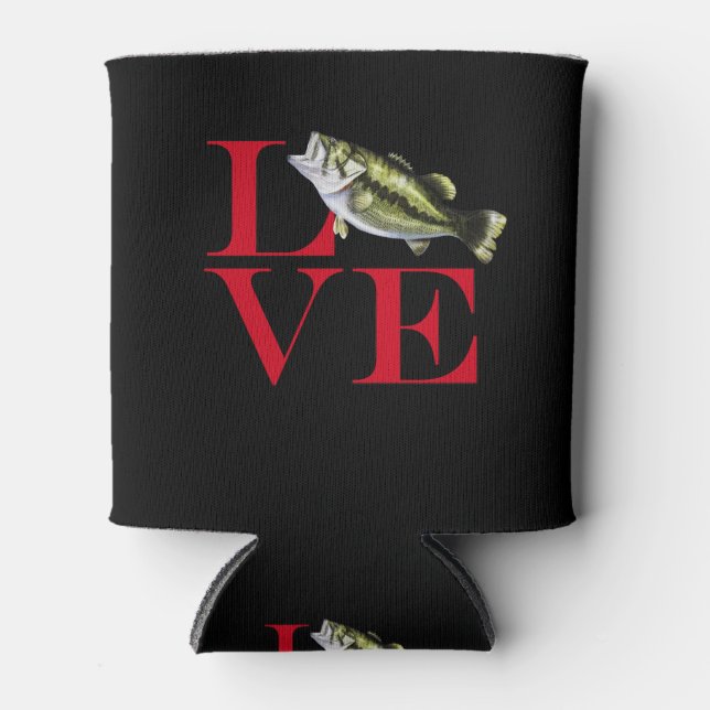 Rafraîchisseur Pour Canette I Love Bass (Devant)