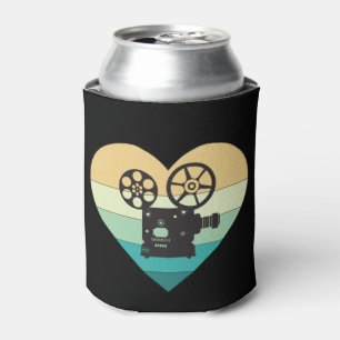 Rafraîchisseur Pour Canette I Love Cinema Retro Projecteur de film