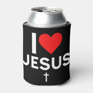 Rafraîchisseur Pour Canette I Love Jesus T-ShirtEs-tu un dévot patriotique de