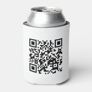 Rafraîchisseur Pour Canette I Love Vietnam (Tôi Yêu Viêt Nam) Drapeau QR Code