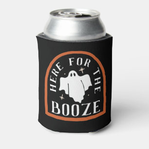 Rafraîchisseur Pour Canette Ici pour l'Halloween fantôme de Booze