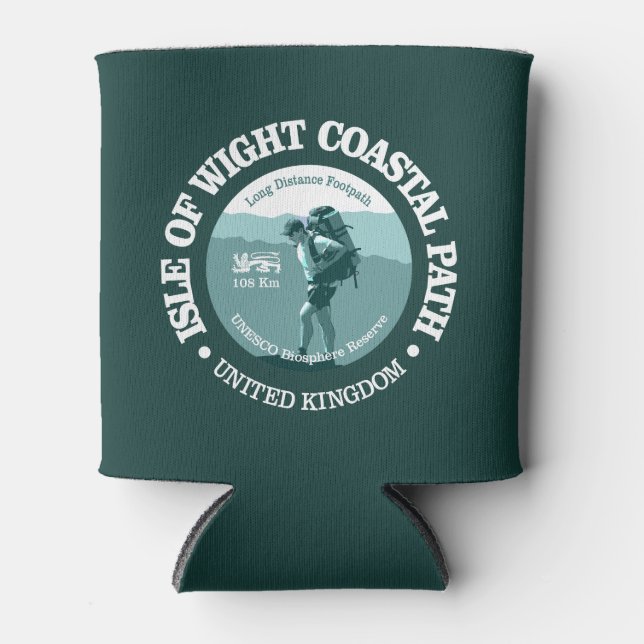 Rafraîchisseur Pour Canette Ile de Wight Coastal Path (T) (Devant)