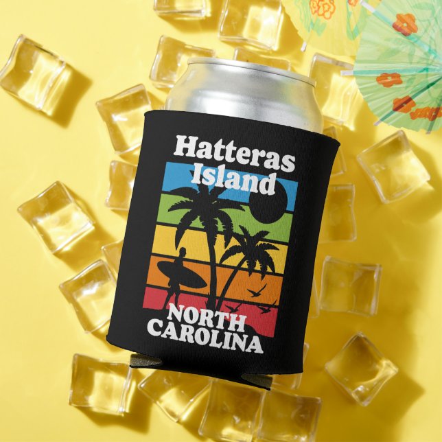 Rafraîchisseur Pour Canette Île Hatteras, Caroline du Nord (Été in situ)