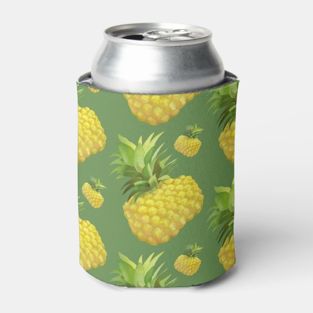 Rafraîchisseur Pour Canette Illustration d'ananas (Can devant)