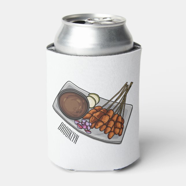 Rafraîchisseur Pour Canette Illustration de Satay (Can devant)