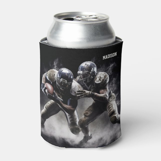 Rafraîchisseur Pour Canette Illustration des joueurs de football de nom person (Can devant)