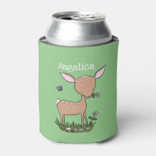 Rafraîchisseur Pour Canette Illustration du dessin animé mignon du cerf de béb