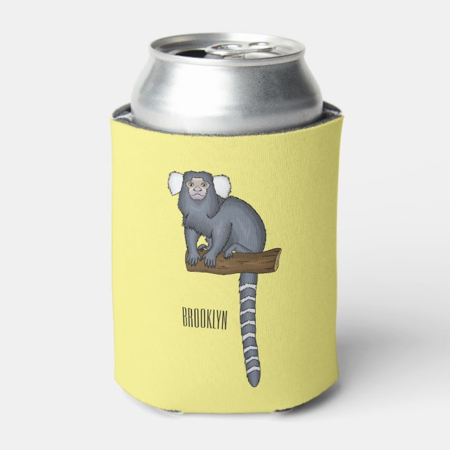 Rafraîchisseur Pour Canette Illustration marmoset commune (Can devant)