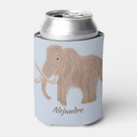 Illustration personnalisée de mammouth laineux Bro