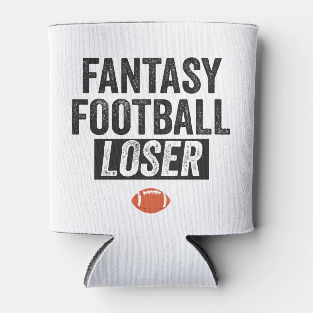 Rafraîchisseur Pour Canette Imaginaire de football Loser Drôle Imaginaire de f (Devant)