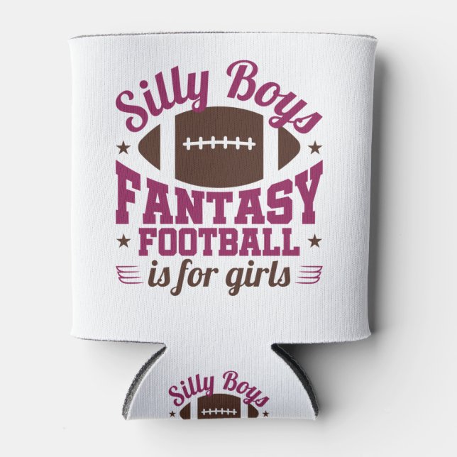 Rafraîchisseur Pour Canette Imaginaire Football Femmes FFL Pour Filles (Devant)