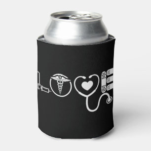 Rafraîchisseur Pour Canette Infirmière d'amour Cute Infirmière ER Infirmière d