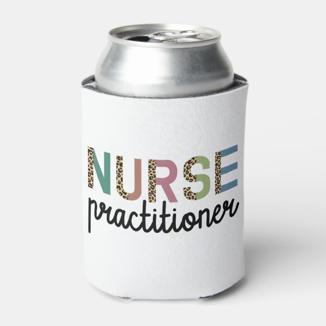 Rafraîchisseur Pour Canette Infirmière Praticien NP cadeaux d'appréciation (Can devant)