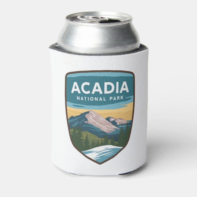 Rafraîchisseur Pour Canette Insigne de voyage du parc national Acadia (Can Dos)