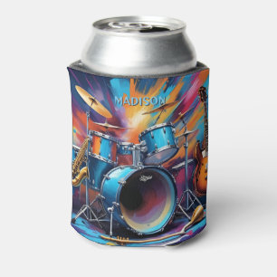 Rafraîchisseur Pour Canette Instruments de musique de nom personnalisé