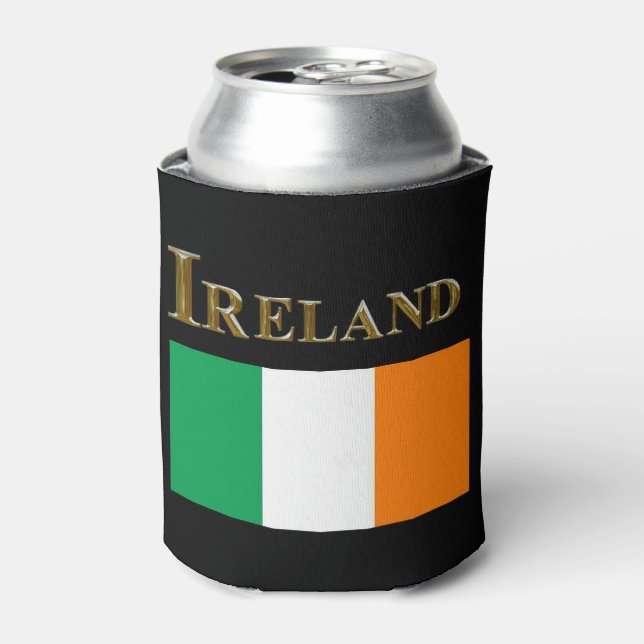 RAFRAÎCHISSEUR  POUR CANETTE IRISH FLAG (Can devant)