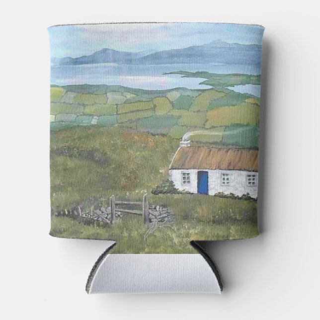 Rafraîchisseur Pour Canette Irlandais Peut refroidir Isolé (Devant)