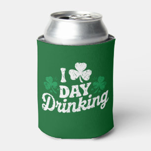 Rafraîchisseur Pour Canette J'adore boire pendant la journée, drôle de St Patr