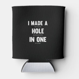 Rafraîchisseur Pour Canette J'Ai Fait Un Trou En Un, Drôle Golf Dads & Sport