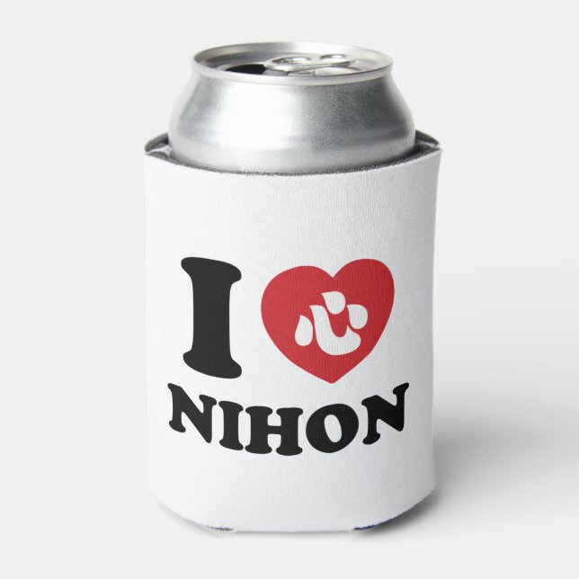 RAFRAÎCHISSEUR  POUR CANETTE J'AI LE COEUR [AMOUR] NIHON (Can devant)